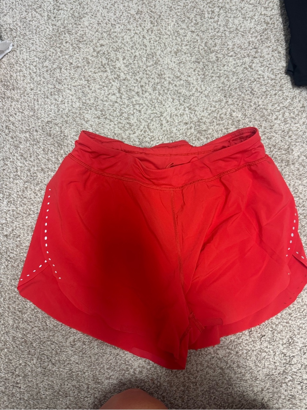 Women's Red Lululemon Shorts